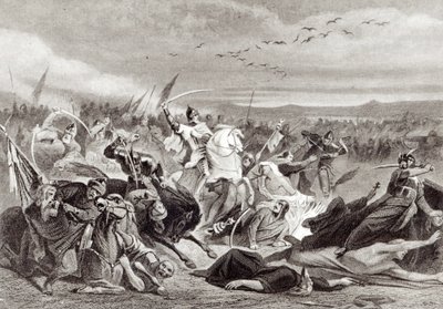 The Battle of Kalka by Adolphe Yvon